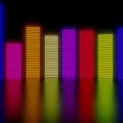 Neon Equalizer Music Lights Motion Background 4K Animation