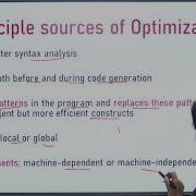 Machine Independent Optimizations Part 1