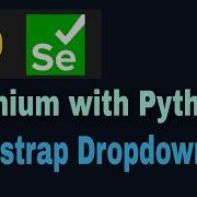 Учебное пособие по Selenium и Python 44 раскрывающийся список Bootstrap