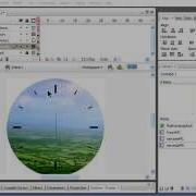 Flash Analog Clock Tutorial By Chandan