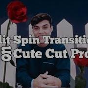 Split Spin Transition On Cute Cut Pro