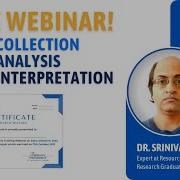 Webinar On Data Collection Data Analysis And Data Interpretation