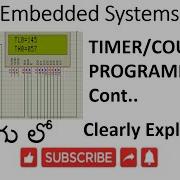 ES TE 26 8051 Timer Counter Programming Continuation Lession 26