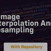 5 Image Interpolation And Resampling