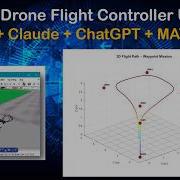 Build A Drone Flight Controller Using AI MCP Claude ChatGPT MATLAB