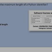 V3 MAXIMUM LENGTH OF IDENTIFIER