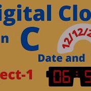 How To Make Digital Clock In C Programming