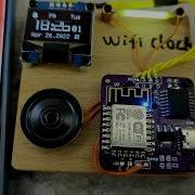 Handmade Wifi Network Clock Esp8266
