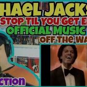 Michael Jackson Reaction Don T Stop Til You Get Enough Off The Wall 1979