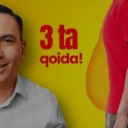 Oson Ozish Uchun 3 Ta Oltin Qoida