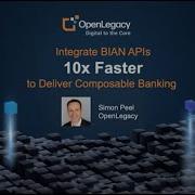 Integrate BIAN APIs 10x Faster To Deliver Composable Banking