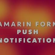 Xamarin Forms Push Notification