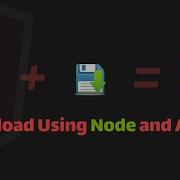 File Upload Using Node And Angular
