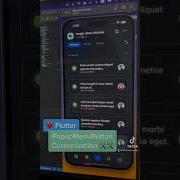 Flutter Popup Menu Button Customization