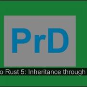 Intro To Rust 5 Inheritence Through Traits