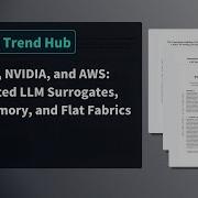 OpenAI NVIDIA And AWS Calibrated LLM Surrogates CXL Memory And Flat Fabrics