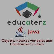 Java Programming Tutorial 12 Objects Instance Variables And Constructors In Java