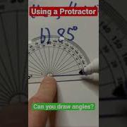 Protractors What You NEED TO KNOW To Draw Angles Shorts Shorts Angles Mathsscam