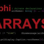Delphi Arrays