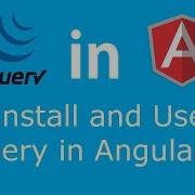 How To Import And Use JQuery In Angular 4