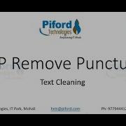 L 2 NLP Remove Punctuation