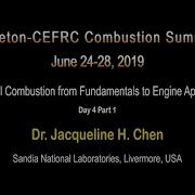 Numerical Combustion From Fundamentals To Engine Applications Chen Day 4 Part 1