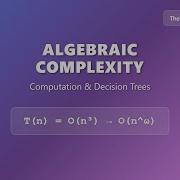 Unlocking Algebraic Complexity Computation Decision Trees