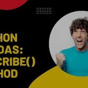 Pandas Describe Method Statistical Data In Python Lecture 46 Pandas Tutorial In Hindi