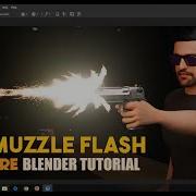 Gun Fire In Blender L Muzzle Flash L Blender Tutorial