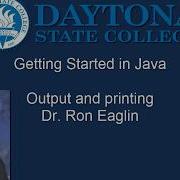 Java Programming Lecture 2 Output And Printing