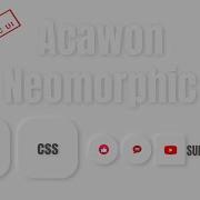 Modern Neumorphic UI Buttons With Animated Dark Mode Toggle HTML CSS JavaScript