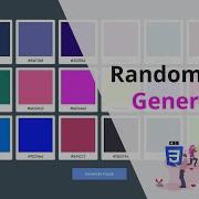 Create A Random Color Palette Generator In HTML CSS JavaScript