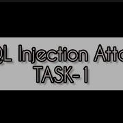 SQL Injection Attack Task 1