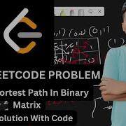 1091 Shortest Path In Binary Matrix Daily Leetcode Problem Full Solution And Code BFS Approach