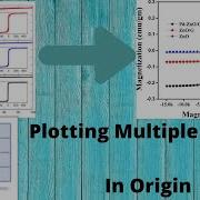 How To Plot Two Or More Graphs Multiple Graph In A Combined Graph In Origin VSM Combined Graph