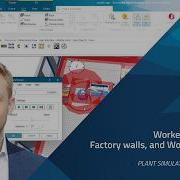 Plant Simulation Tutorial Workers Resources Factory Walls And Worker Statistics Lesson 18