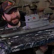 Подводная лодка типа VII в масштабе 1 35 Моя САМАЯ БОЛЬШАЯ масштабная модель диорама за всю ист