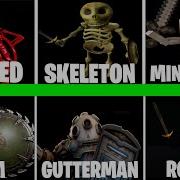 Skeleton Shield Meme All Variants