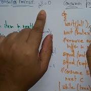 Bounded Buffer Problem Using Semaphore OS Lec 58 Bhanu Priya