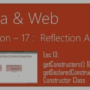 Reflection API In Java 13 GetConstructors GetDeclaredConstructors Constructor Class Java