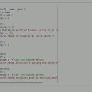 Python Polymorphism Inheritance Method Overriding