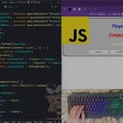 ASMR Programming Coding Rock Paper Scissors JS Game No Talking
