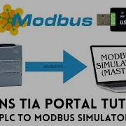 Учебное пособие по ПЛК Siemens S7 1200 Modbus RTU для ведомого устройства Портал TIA