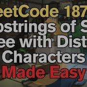 LeetCode 1876 Substrings Of Size Three With Distinct Characters Made Easy For Complete Beginners