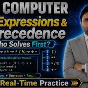 Expressions Operator Precedence 11th Class Computer Science Chapter 2 Python Programming Qais