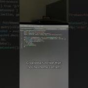 Adding Home Content And Menu Items To The Firestore Database MobileDev Firebase CodingTutorial