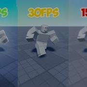 60fps Vs 30fps Vs 15fps Comparison Roblox Animation