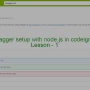 Swagger Setup In CodeIgniter Framework Best Swagger Example By Unknown Tech