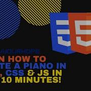 Learn How To Create A Piano In HTML CSS JS In Just 10 Minutes