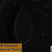 Moving Spheres On Torus Cinema 4D Tutorial